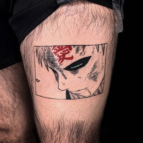 Viral Gaara tattoo 2