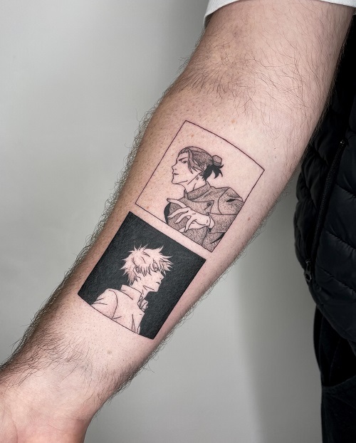 Jujutsu Kaisen Duo Tattoos 1