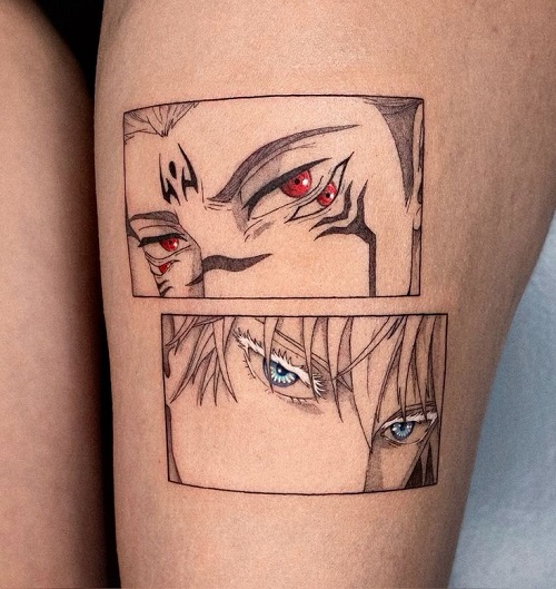 Jujutsu Kaisen Duo Tattoos 4
