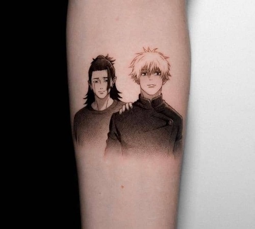 Jujutsu Kaisen Duo Tattoos 6