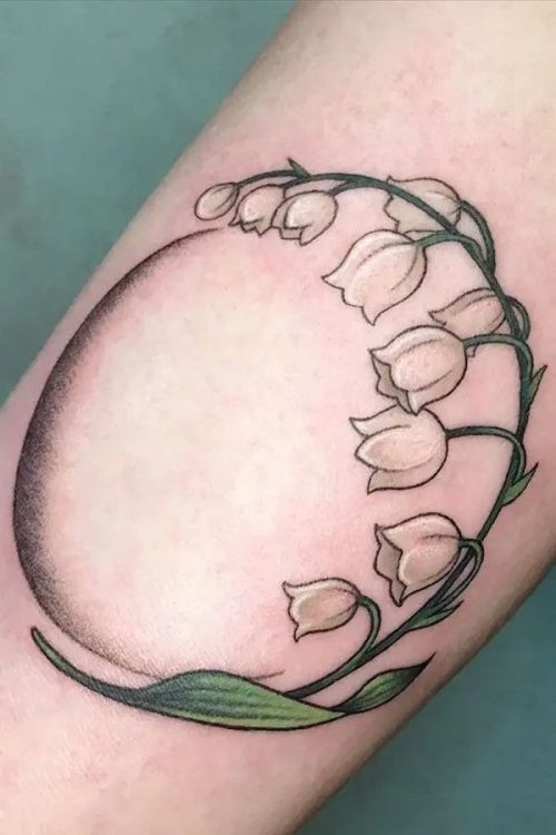 Lily Of The Valley Tattoo11