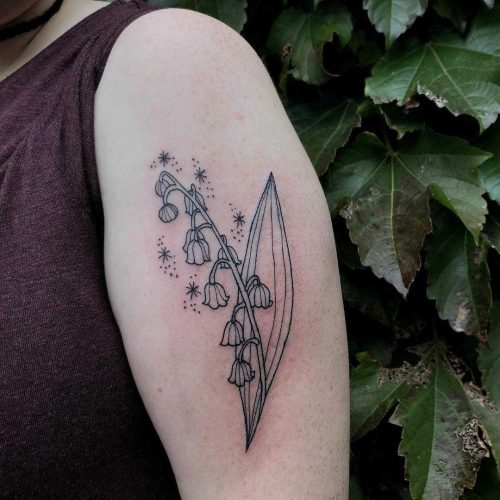 Lily Of The Valley Tattoo12
