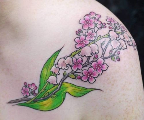 Lily Of The Valley Tattoo17