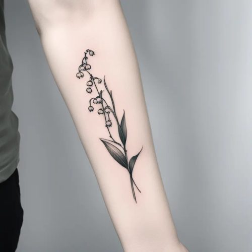 Lily Of The Valley Tattoo21
