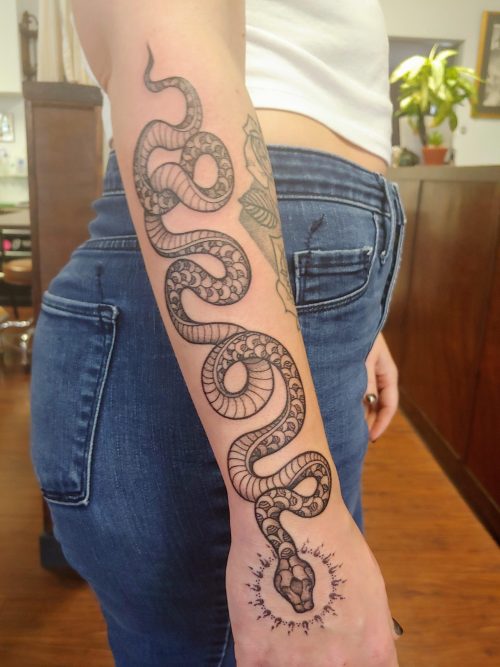 Snake tattoo2