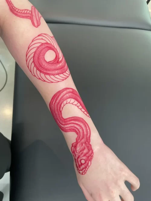 Snake tattoo8