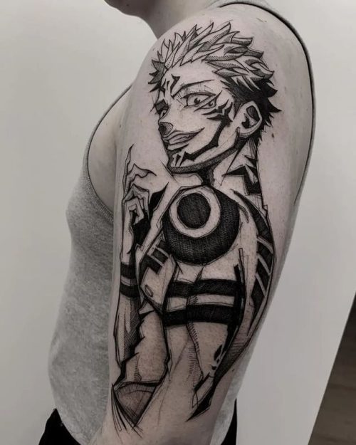 Sukuna tattoo3