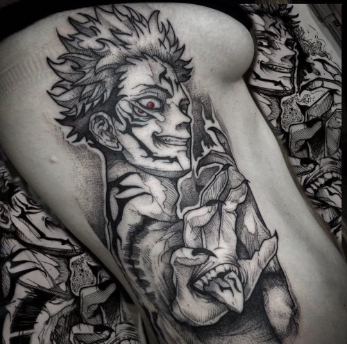 Sukuna tattoo6