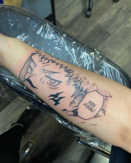 Sukuna tattoo7
