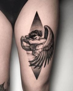 15 Dark and Beautiful Fallen Angel Tattoo with Deep Meaning - TattoosOfAsia