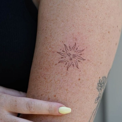 new fine line tattoo 7