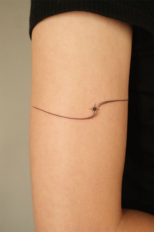 beautiful fine line tattoo 4
