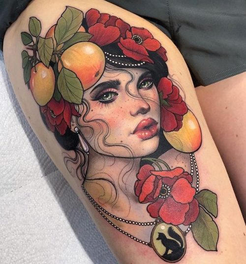 neo traditional tattoo13