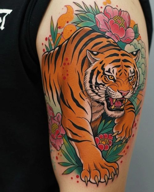 neo traditional tattoo17