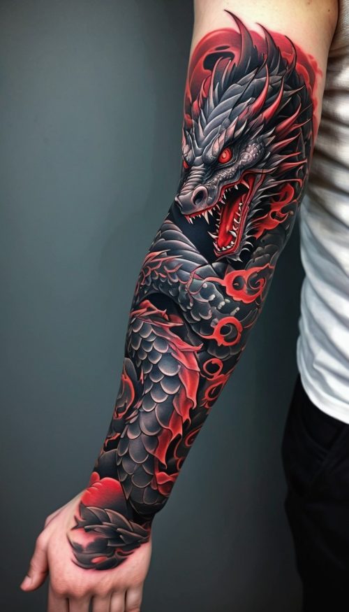 neo traditional tattoo20