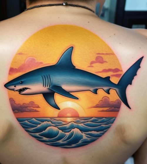 Shark tattoo 17