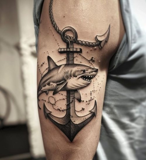 Shark tattoo 18