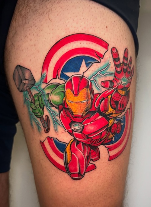 Avengers tattoo