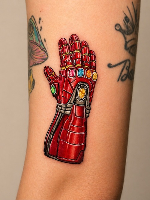 Avengers-Themed Tattoo