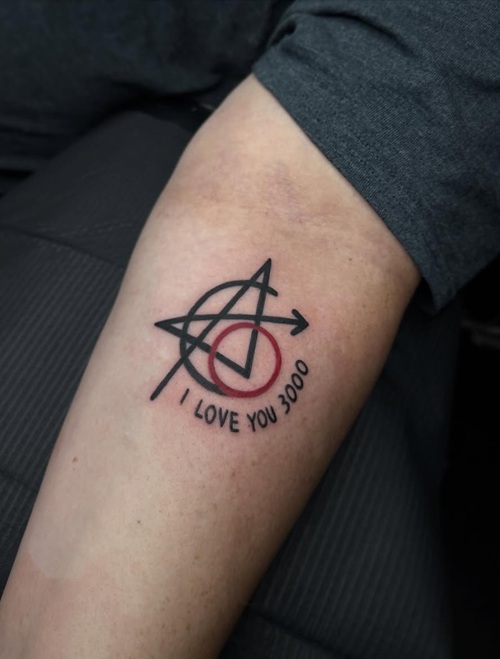 Avengers Symbol Tattoo