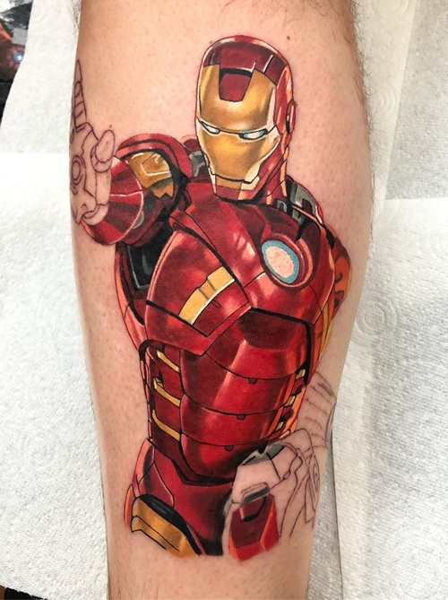 Marvel Hero Tattoo