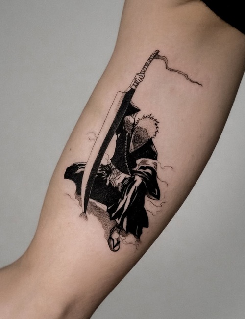 Bleach Manga Tattoo