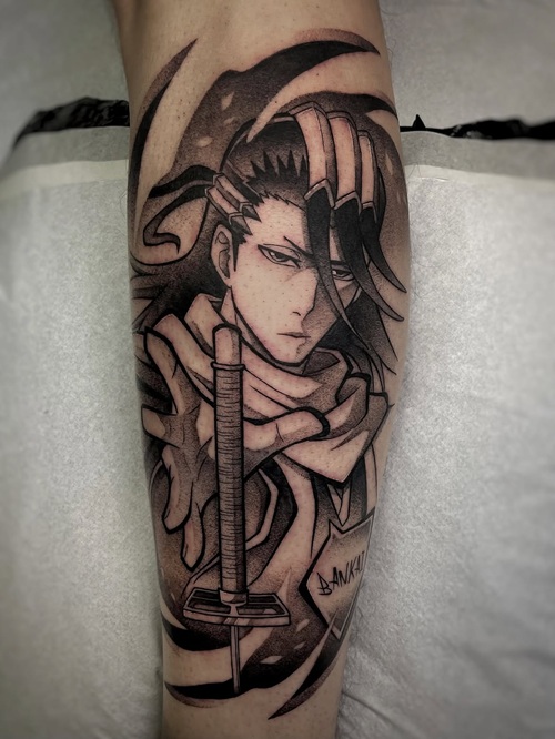 Japanese Anime Tattoo