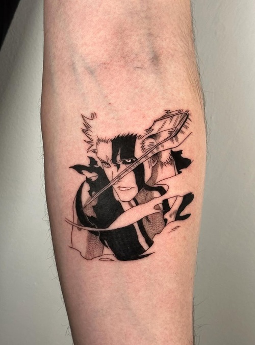 Bleach-Inspired Tattoo