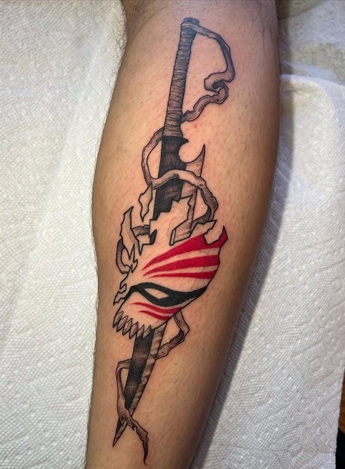 Bleach Manga Tattoo