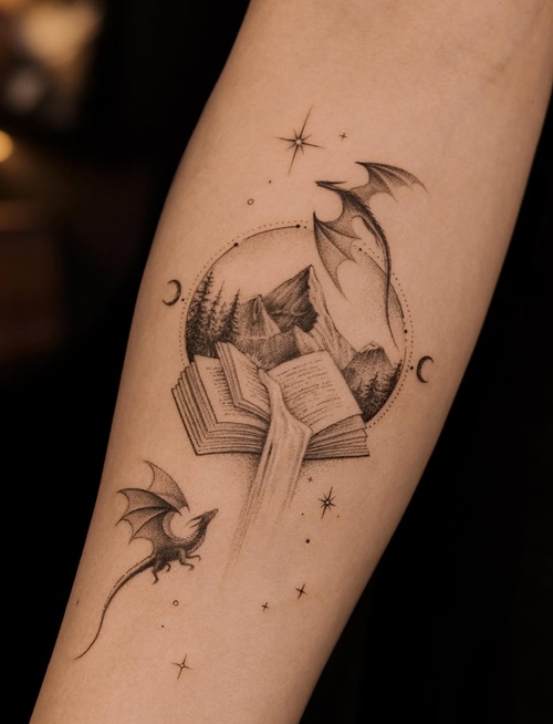 Book Lover Tattoo Ideas