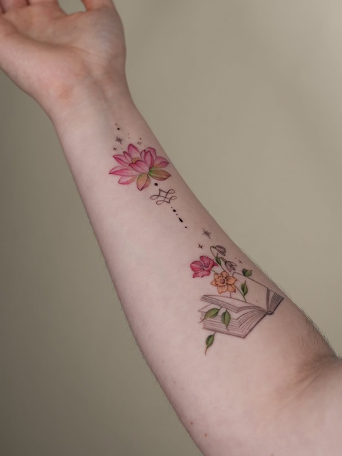 Book Lover Tattoo