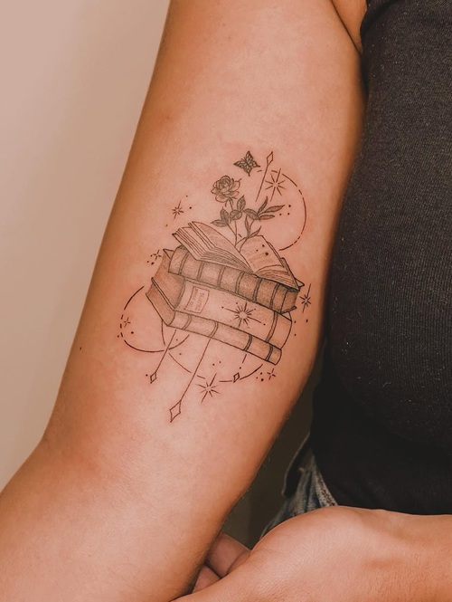 Bookworm Tattoo