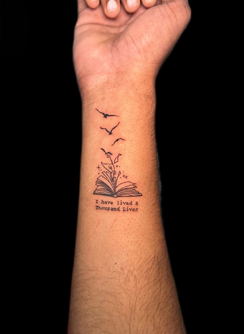 Bibliophile Tattoo