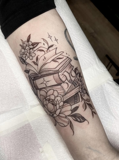 Bibliophile Tattoo