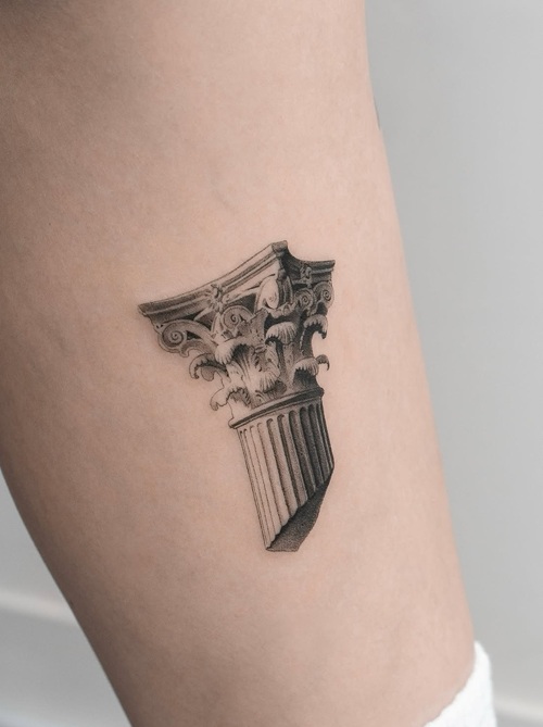 Edinburgh Architecture Tattoo