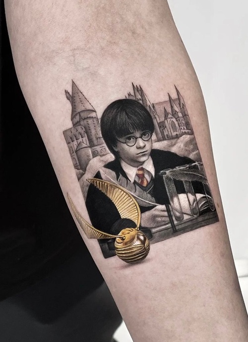 Hogwarts Tattoo Designs