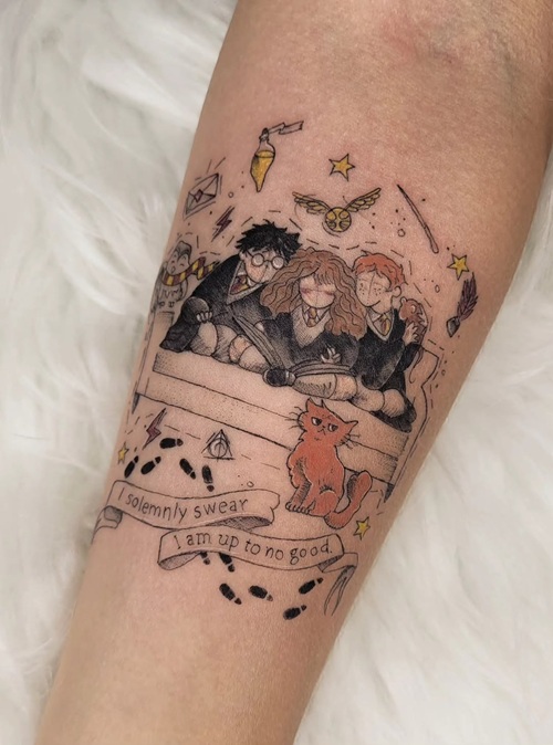 Harry Potter Themed Tattoos