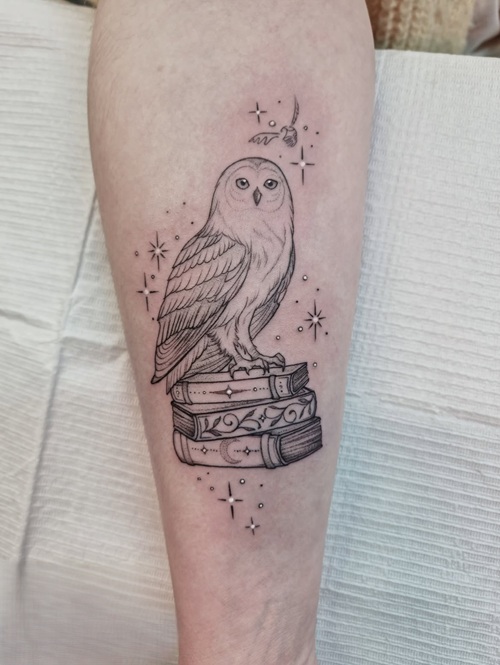 Hogward inspired Tattoo