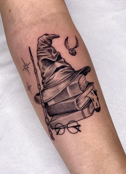 Wizarding World Inspired Tattoo
