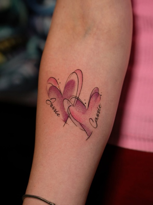 Name Inside Heart Designs