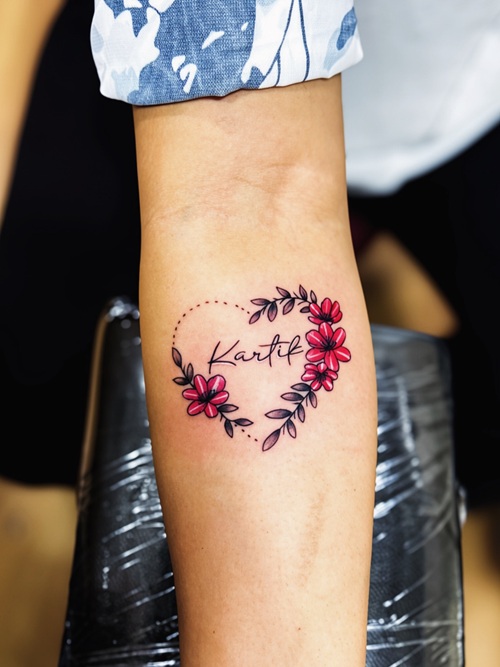 Name Inside Heart Designs