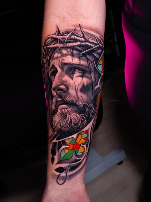 Jesus Christ Tattoo