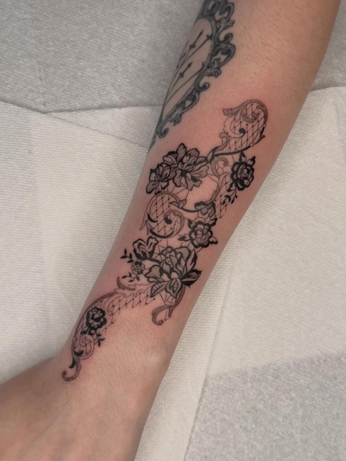Lace-Inspired Tattoo Ideas
