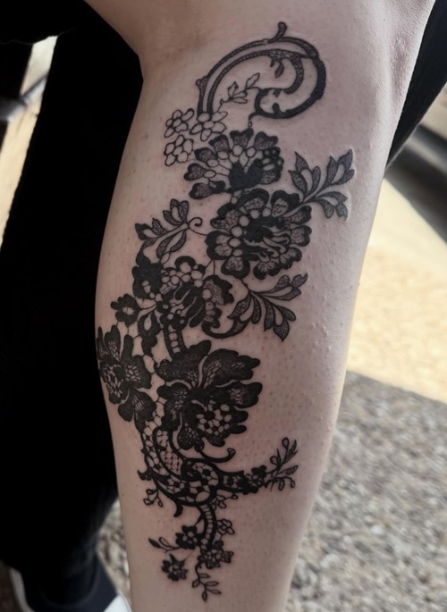 Vintage Lace Tattoos