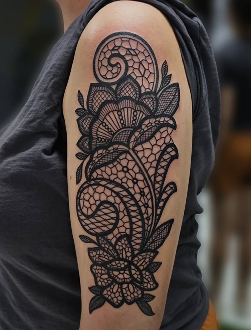 Lace-Inspired Tattoo Ideas