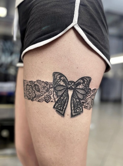 Delicate Lace Tattoos