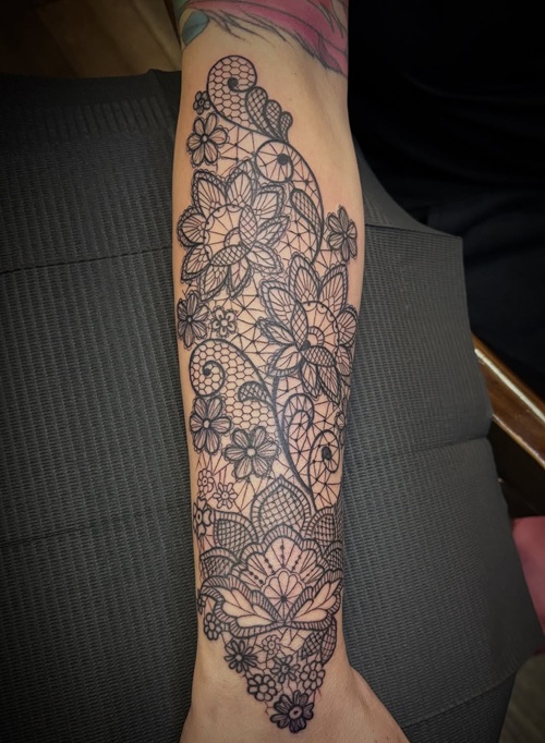 Lace Aesthetic Tattoos
