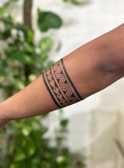 Outer Arm Tattoo