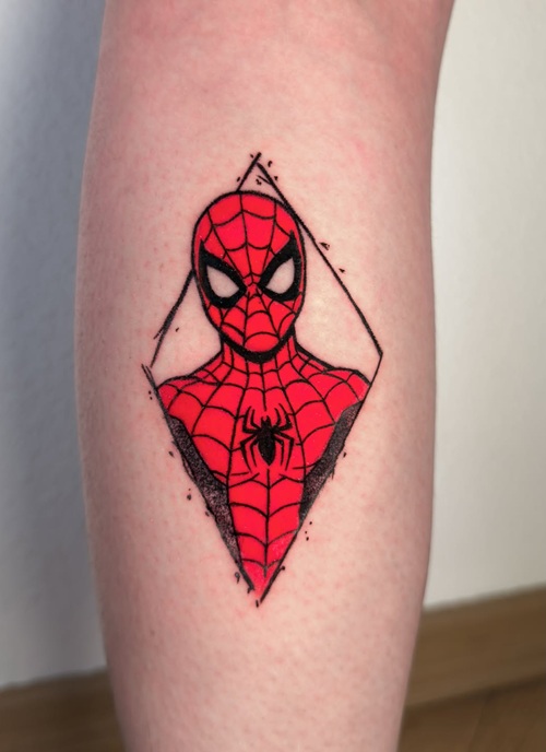 Spider-Man Inspired Tattoo