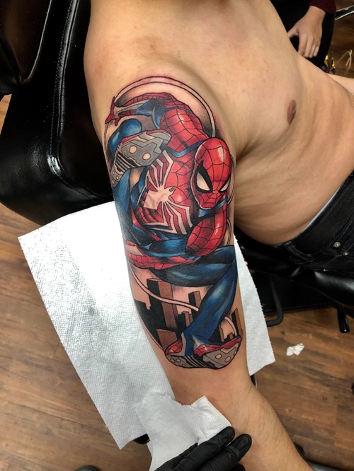 Spider-Man Tattoo Design